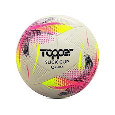 Imagem de Bola de Futebol de Campo Slick CUP Colorida - Topper