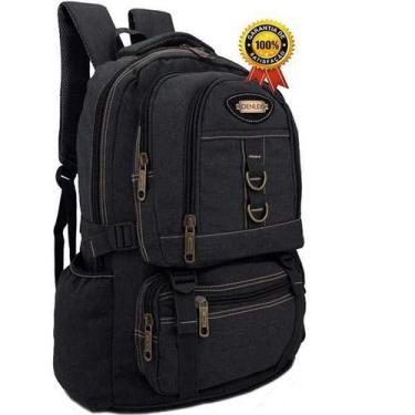 Imagem de Mochila Notebook 15.6 Lona Fundo Expansível Camping Dl0775 - Denlex By