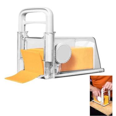 Imagem de Cortador Fatiador Queijo Presunto Ralador Manual 4 em 1 Lamina inox Po