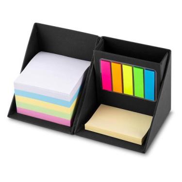 Imagem de Box com Bloco de Anotações com Sticky Notes e Porta Canetas - brand