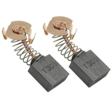 Imagem de Jg. Escova de Carvao 220v P/ Serra Dewalt Dwe7492-b2 Tipo1 Original