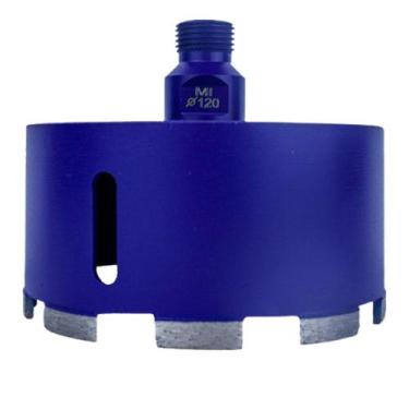 Imagem de Broca De Pedra Mármore Granito M14 120mm Pro Segmentado TCR - tcrabras