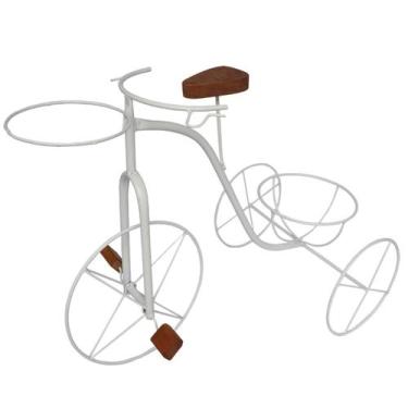 Imagem de Bicicleta Jardim Decorativa Com Suporte Para Vaso Pequena - D'cor & Ar