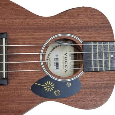 Imagem de Escudo Ukulele Preto Dente Leão Holográfico Ronsani