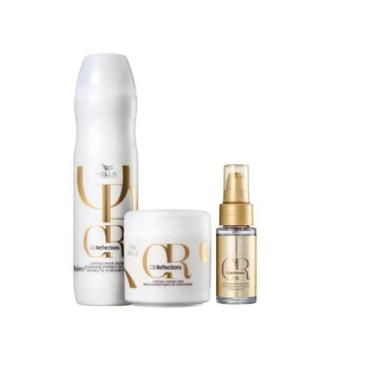 Imagem de Wella Professionals Oil Reflections Shampoo 250ml+Máscara 150ml+Oil Re