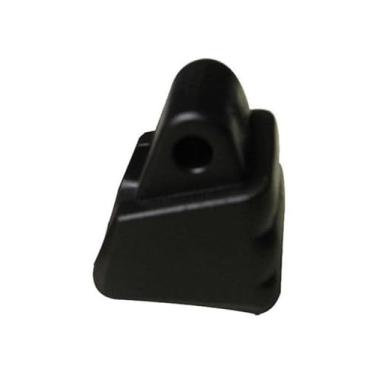 Imagem de Galepromot 1 peça de substituição de rolha de freio de patins pretos acessórios de skate bloco de freio universal antiderrapante em linha rolo de freio de segurança patins de dedo do pé batentes de