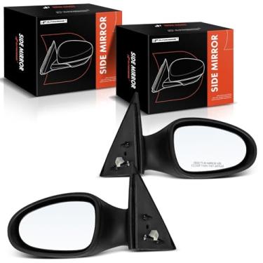 Imagem de A-Premium Par (2) espelhos retrovisores elétricos do lado do motorista e do passageiro - compatível com Nissan Altima 2005-2006 - Espelho retrovisor externo preto não dobrável não aquecido -