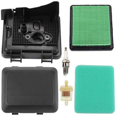 Imagem de UAUS 17220-ZM0-030 17231-Z0L-050 Capa para purificador de ar 16952-Z8B-000 Filtro de combustível para Honda GCV160 GC135 GC160 GC190A GC190LA GCV135 GCV160A Motor HRB2110A 6 HRR2 Modelo 16 HRS216