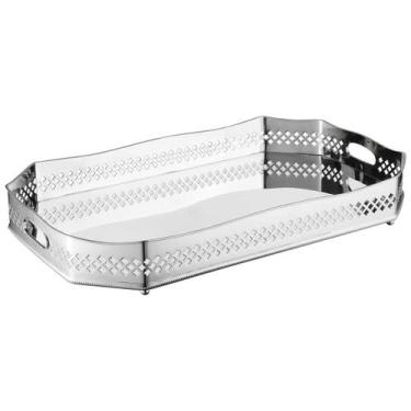 Imagem de Bandeja Classique Oitavada Média Prata - St James