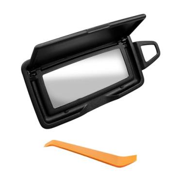Imagem de Vaticas Viseira de sol esquerda capa de espelho de maquiagem adequada para Mercedes Benz ML/GL W166 GLA W156 GLC W253 GLE W292 GLS W166 W246 W205 W213 W222 viseira de sol frontal espelho de maquiagem