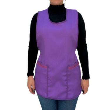 Imagem de Avental professora varias cores - Mundos dos aventais , Roxo