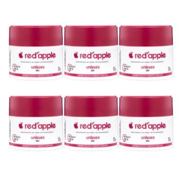 Imagem de Kit 6 Desodorante Em Creme Unissex 55G - Red Apple
