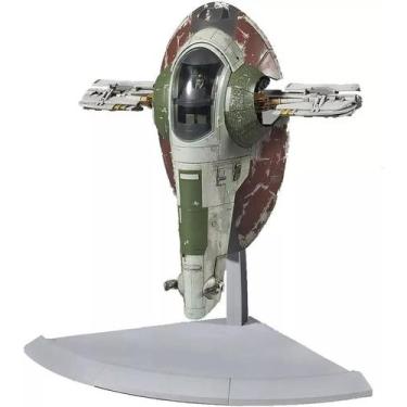 Imagem de Miniatura De Montar Star Wars Boba Fett Slave 1 Metal Earth, verde