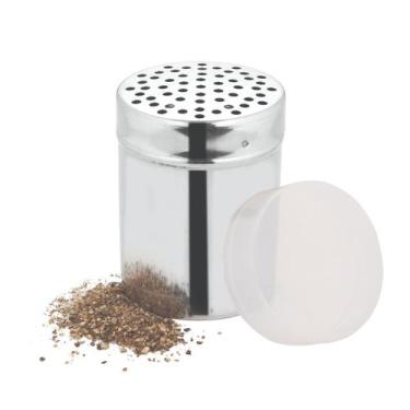 Imagem de Queijeira Aço Inox Porta Queijo Ralado Orégano C/tampa Dolce - Dolce H