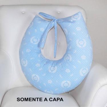 Imagem de Capa de Almofada Amamentação - Laura Baby, Nobreza Azul