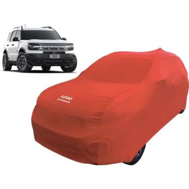 Imagem de Capa Automotiva Para Suv Esportivo Ford Bronco Sport - Mz, Vermelha