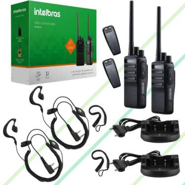 Imagem de Rádio Comunicador Intelbras Rc3002 G2 Com Fones De Ouvido