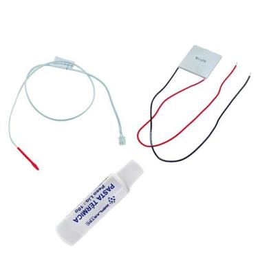Imagem de Kit 1 Pastilha Térmica Peltier + 1 Pasta Térmica + Sensor Pa20g Pa25g 