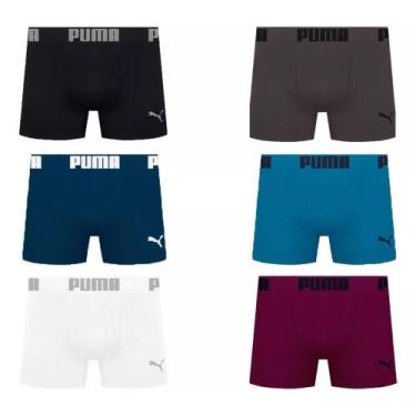 Imagem de Cueca Boxer Underwear Sem Costura Kit 6 - SELENE, Sortidas, M