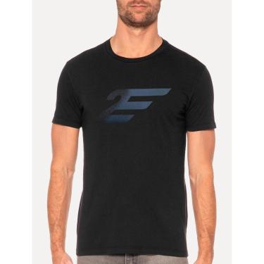 Imagem de Camiseta Ellus Masculina Cotton Fine 2nd Easa Classic Preta-Masculino