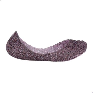 Imagem de Sapatilha Mini Melissa Campana Papel Infantil Rosa Claro Glitter