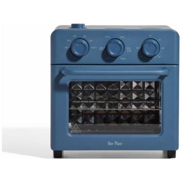 Imagem de Forno Elétrico 6 em 1, 12L com Infusão de Vapor e Controle de Temperatura, 110V 1400W, Our Place, Azul