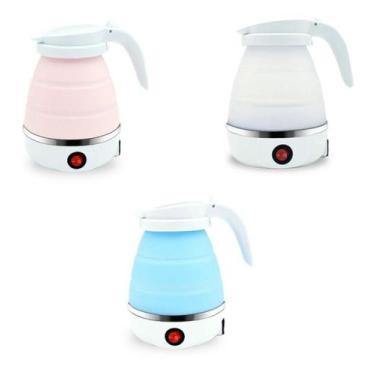 Imagem de Chaleira Eletrica De Silicone Portatil Para Viagens Dobravel - Alinee,
