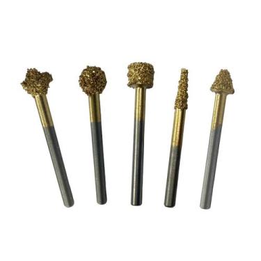 Imagem de Kit Pontas Montada de 1/4 Pol e 1/8 Pol Grão 60 PA01303 Fix Abrasivos