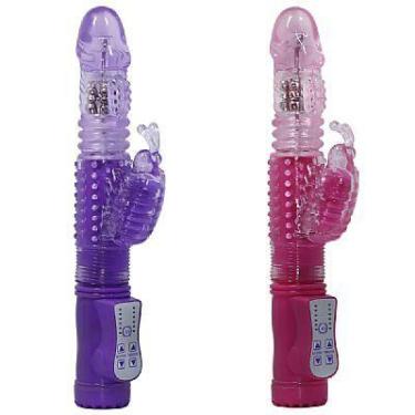 Imagem de Vibrador Estimulador Rotativo Ponto G e Clitóris Jack Rabbit - SI