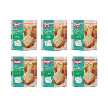 Imagem de Kit c/ 6 Bolo Tradicional de Coco 400g - Dr. Oetker