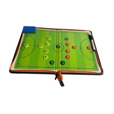 Imagem de rockible Placa de treinamento de futebol prancheta de futebol placa tática placa de treinadores de futebol para técnicas, Verde