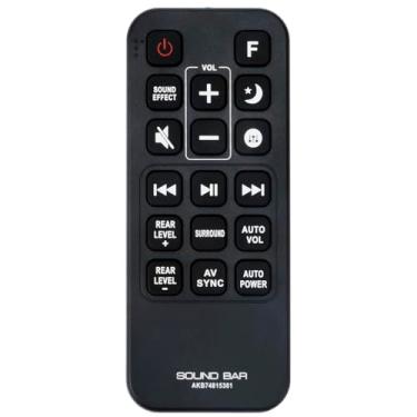 Imagem de AKB74815381 Controle remoto de substituição compatível com LG SoundBar System SJ7 SPJ8B-W SJ7-C