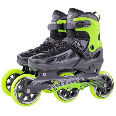 Imagem de PAPAISON Patins em linha ajustáveis para adultos para homens e mulheres com 3 rodas de...