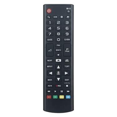 Imagem de PerFascin AKB74915341 Controle remoto substituído adequado para LG Smart TV 43LH600T 49LH600T 55LH600T 43UH610V 50UH635V 32LH604V 32LH600B 40LH6000 43LH6000 499LH6000 0 55LH6000 55UH615T 60UH615T