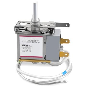 Imagem de ULXIOM Termostato de controle de temperatura de geladeira WPF28E-EX adequado para Midea, Arctic King, Insignia, Vissani Chest Freezer, substitui 17431000001341 WPFE28L-L