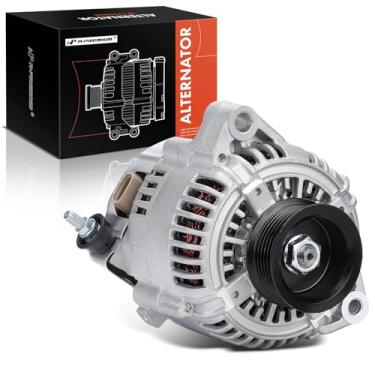 Imagem de A-Premium Alternador compatível com Toyota 1993-1998 Supra L6 3.0L e Lexus 1995-1995 SC300 L6 3.0L, 12V 100A CW 6-Groove, Substituição # 101211-7020
