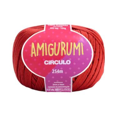Imagem de Fio Amigurumi Linha Novelo 254m 125g 3583 CEREJA