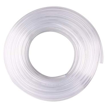Imagem de DERPIPE Tubo de vinil transparente - tubo de PVC flexível de grau alimentício para fabricação caseira, bomba de sifão, 30,5 metros de comprimento