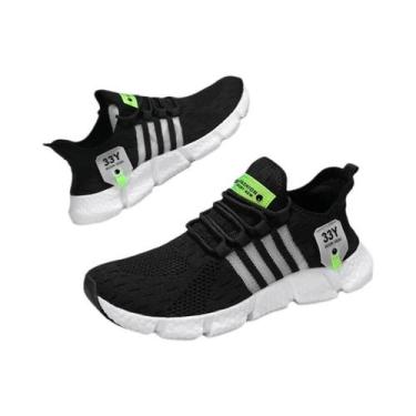 Imagem de Tênis de Verão Respirável Tamanho Grande 46 - Confortável para Homens 