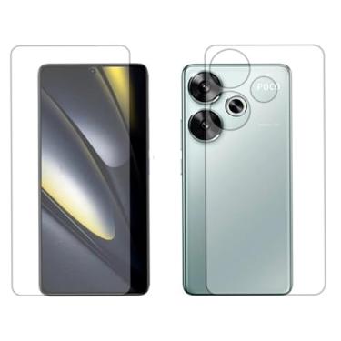 Imagem de Kit Película Hydrogel Frontal + Traseira Para Xiaomi Poco X6 X6 Pro/Poco F6 F6 Pro (POCO F6 5G)