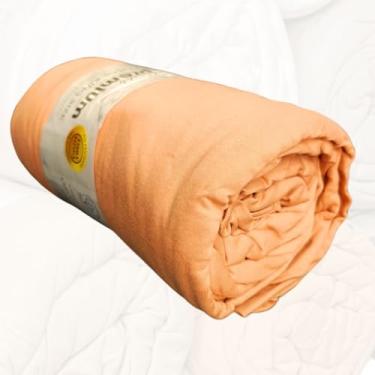 Imagem de Lençol Avulso Queen com Elástico Malha 100% Algodão Vivaldi Premium Sul Brasil (Castanha)