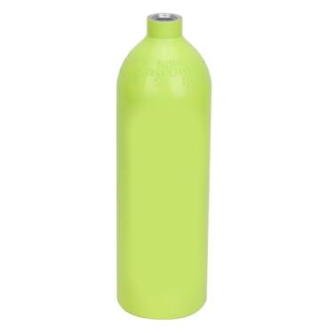 Imagem de Mini Cilindro de Mergulho, Acessório de Equipamento de Mergulho para Tanque de Oxigênio de Alumínio de Aviação 1L 6061 (S411)