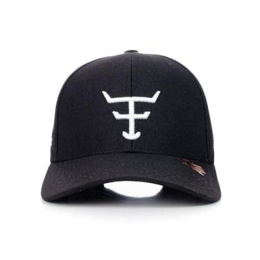 Imagem de Bone Texas Farm - Tx. Classic - Tf863 - Preto/ Branco, Único