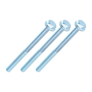 Imagem de Hihaha Parafusos de montagem da carcaça do termostato para Ford Explorer 2002-2005 4.0L V6 Flex 4.0L V6 Gás/frontal/plástico metálico durável/ 3 peças tom prateado