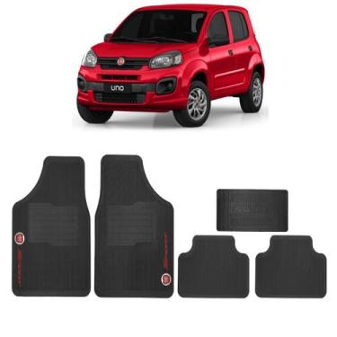 Imagem de Tapete Carro Automotivo Fiat Vários Modelos Personalizado - NoBrand, U