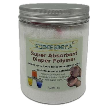 Imagem de Fralda de poliacrilato de sódio superabsorvente, material de inovação educacional científica, 450 g