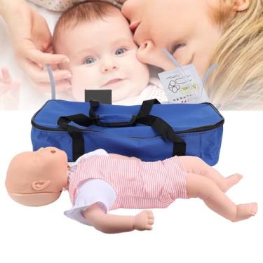 Imagem de Modelo de Treinamento Infantil Heimlich Manequim Simulado para Prática de Obstrução de Vias Aéreas para Treinamento de Enfermagem