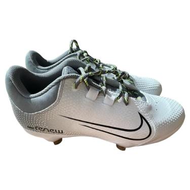 Imagem de Nike Chuteiras femininas Hyperdiamond 4 Pro Metal Fastpitch Softball, Cinza claro/preto/branco/volt, 36