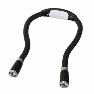 Imagem de NATEFEMIN Abajur ajustável 4 lâmpadas de leitura LED super brancas brilhantes que não prejudicam os olhos