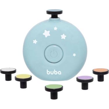 Imagem de Kit Lixas de Unha 6 Unidades Diferentes Texturas Portátil Elétrico Infantil Buba